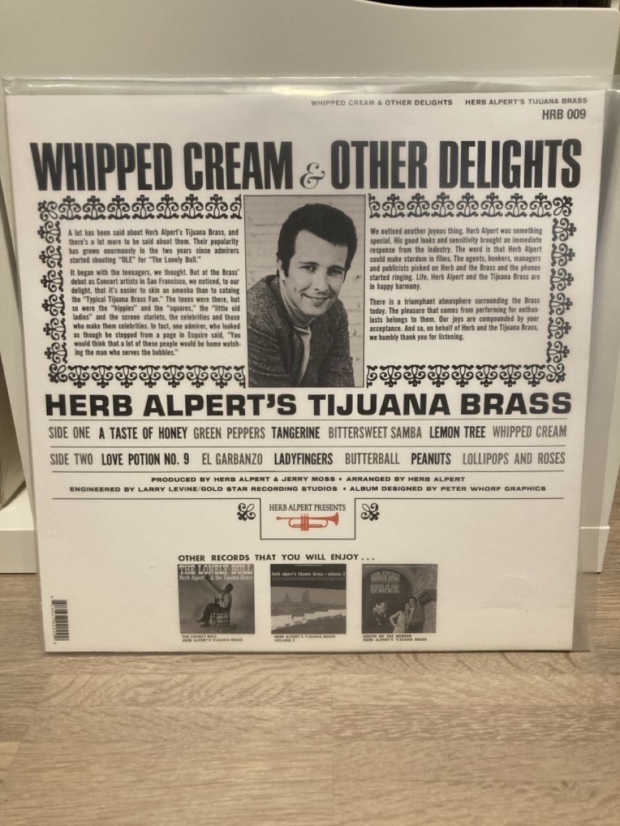 Schallplatten: Herb Alpert‘s Whipped Cream & other Delights LP – Gebraucht aus Muttenz von TamiyaFanboy79 1