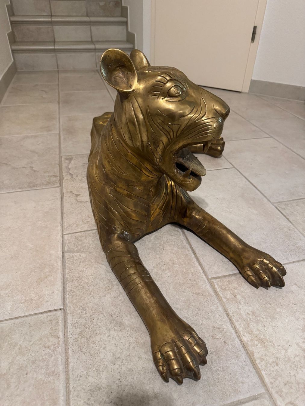 Sculture & Statue: Löwe Messing Skulptur 34 Kg – Usato da Horgen venduto da Auction-Kings 4