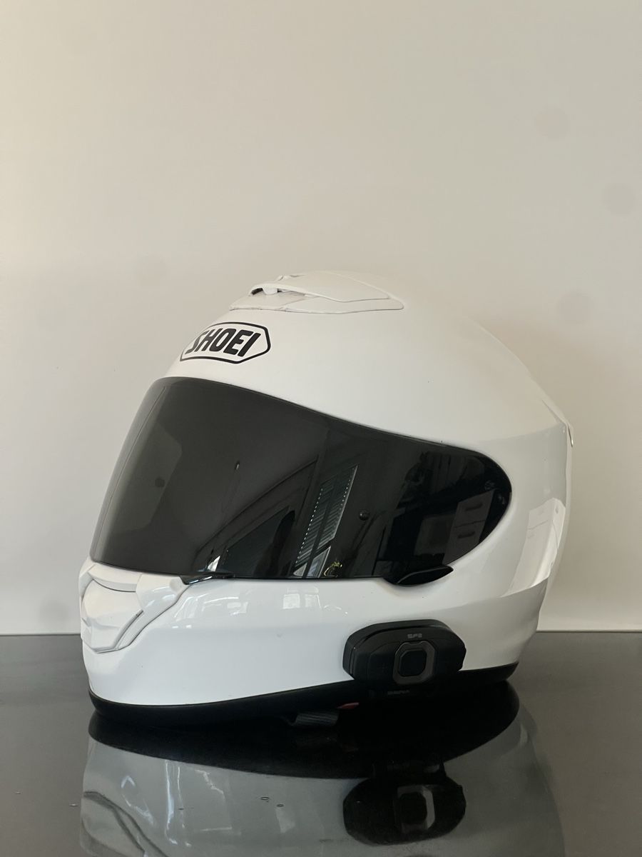 Shoei Caschi & visiere: Shoei helmet with Sena SF2 – Usato da Fribourg venduto da 7vo_pd22
