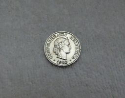 10 centimes/rappen 1942 ABART