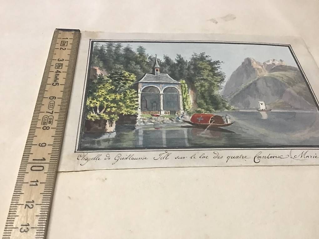 Stiche: Chapelle de Guillaume Tell – Gebraucht aus Bulle von pmcavalheiro 1