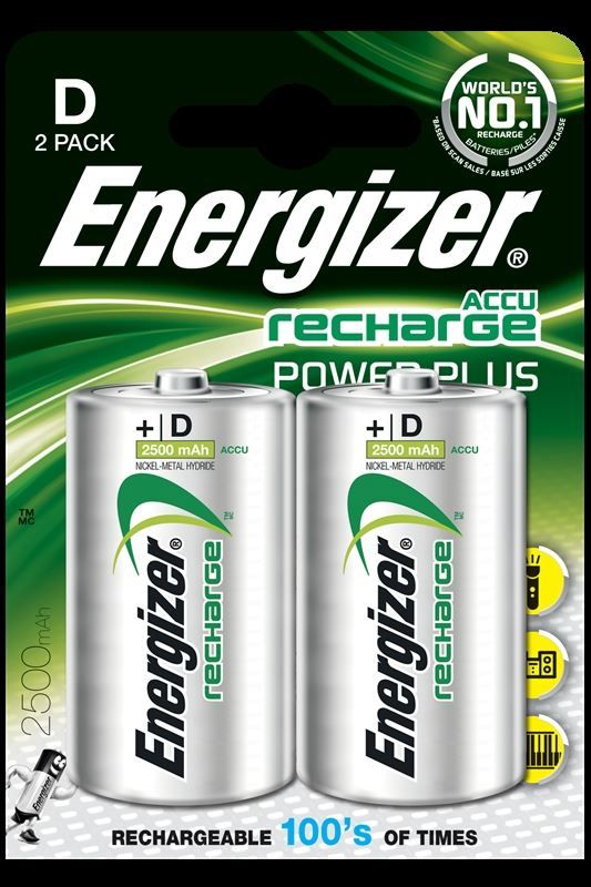 Energizer Batterie: Akku Batterie D, 2500, 2Stk. – Nuovo e nell'imballaggio originale da Wettingen venduto da Swala 2