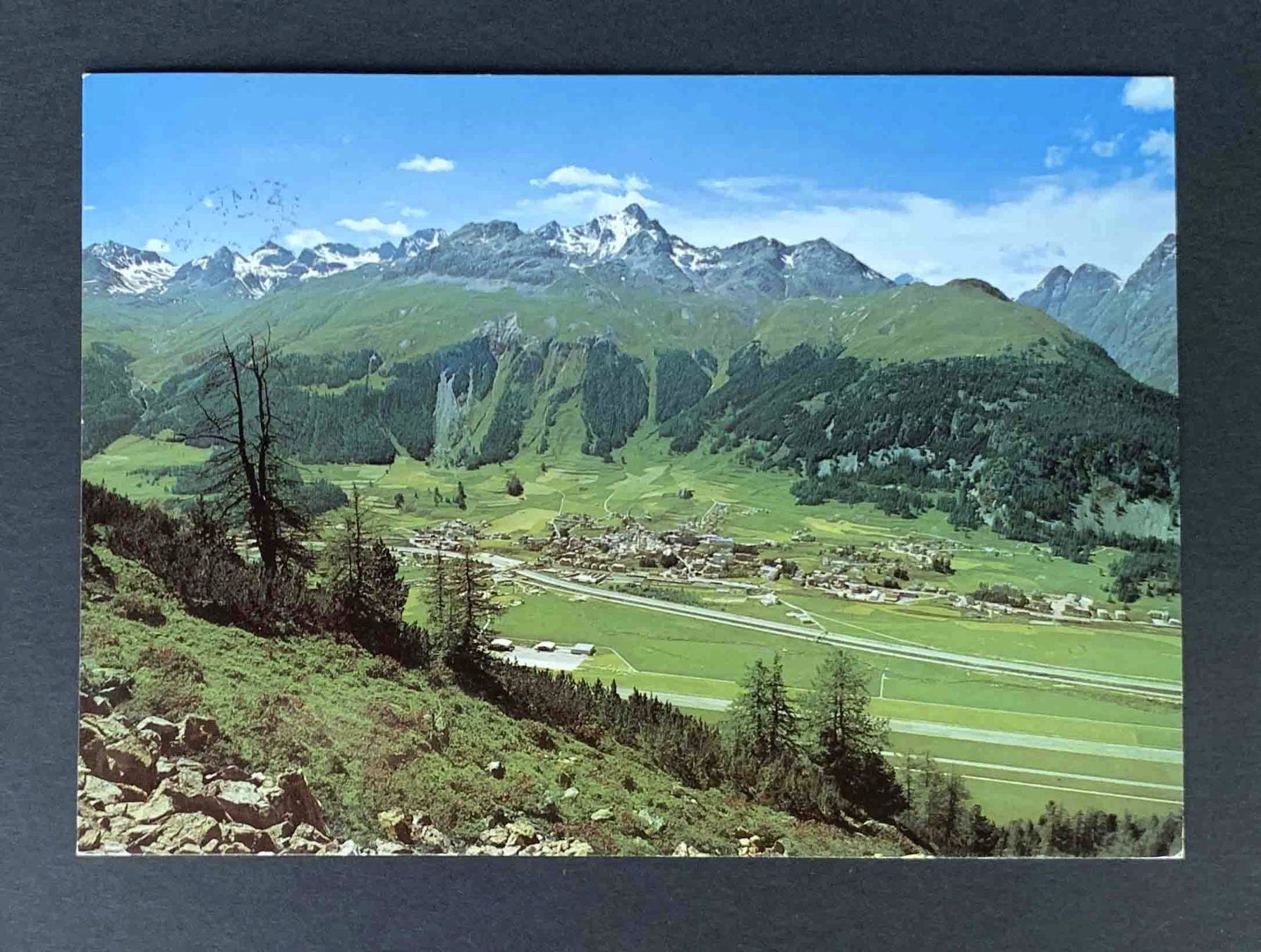 Cartoline postali: AK Samedan Engadin – Usato da Goldau venduto da artelier1