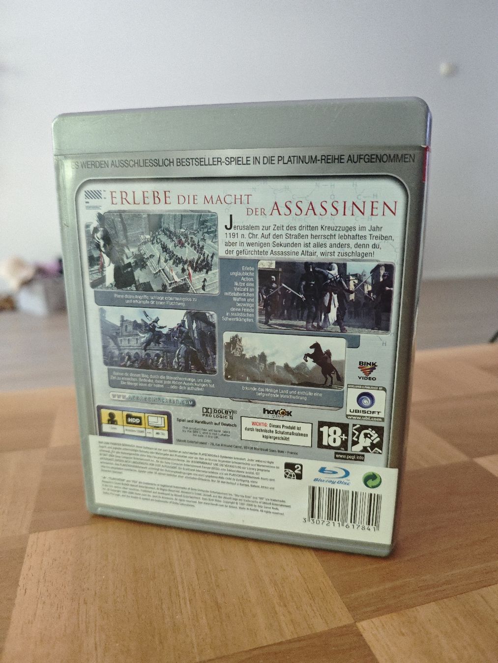 Sony Spiele: Assassin's Creed PLATINUM PlayStation 3 – Gebraucht aus Rikon im Tösstal von Bravora 1