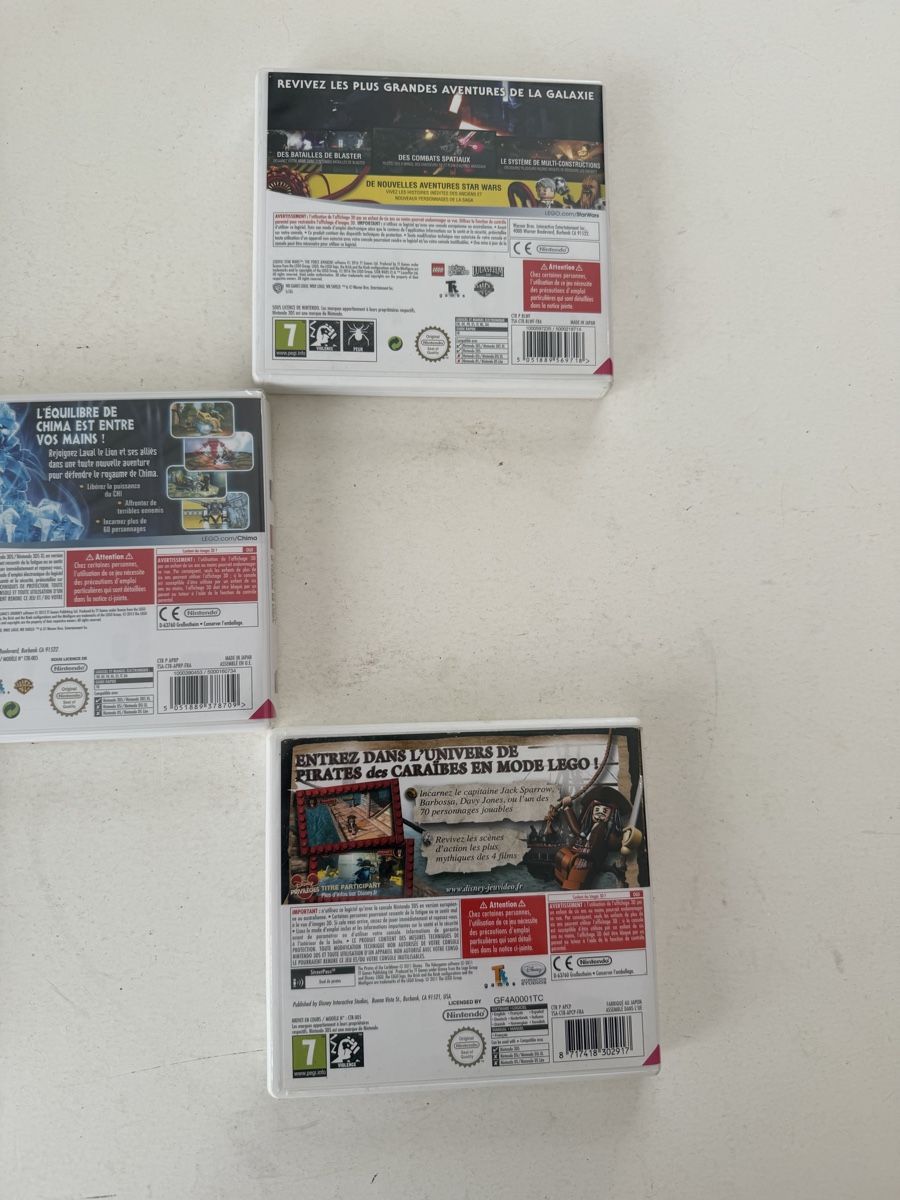 Lego Spiele: Lot 5 jeux Lego Nintendo 3DS – Gebraucht aus Genève von sho_67qj 4