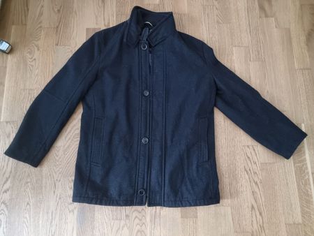 PIERRE CARDIN Herrenmantel (Gr. 50 / schwarz)