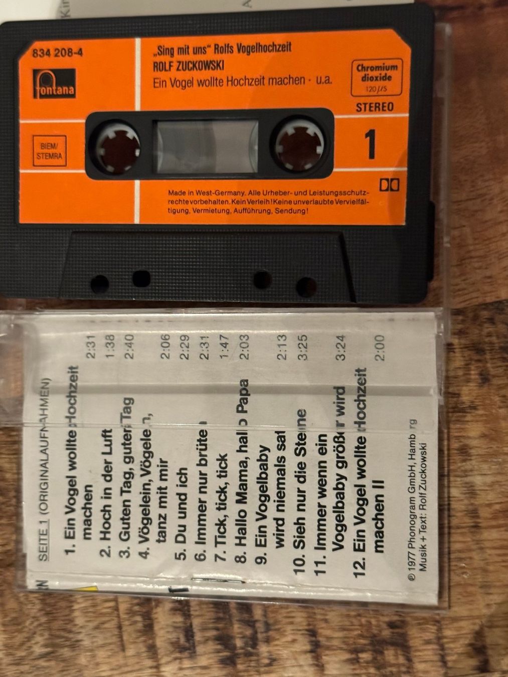 Musicassette: Kassetten: Sing mit uns, Freunde - Kinderlieder Klassiker – Usato da Uhwiesen venduto da mic_kd6g 2