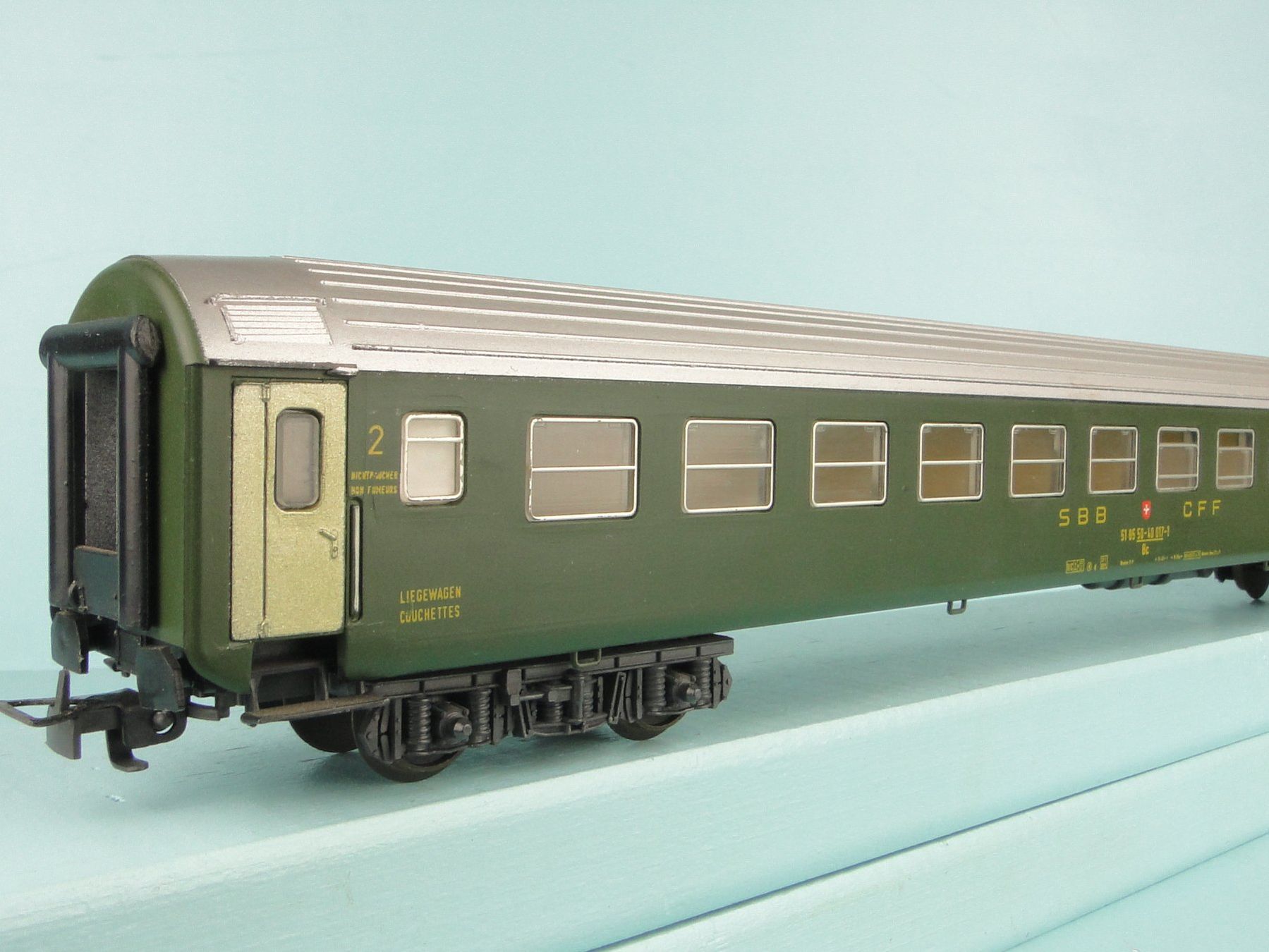 Liliput Modellini di ferrovie: Liliput SBB RIC 2 Kl. – Usato da Bülach venduto da cann11 4