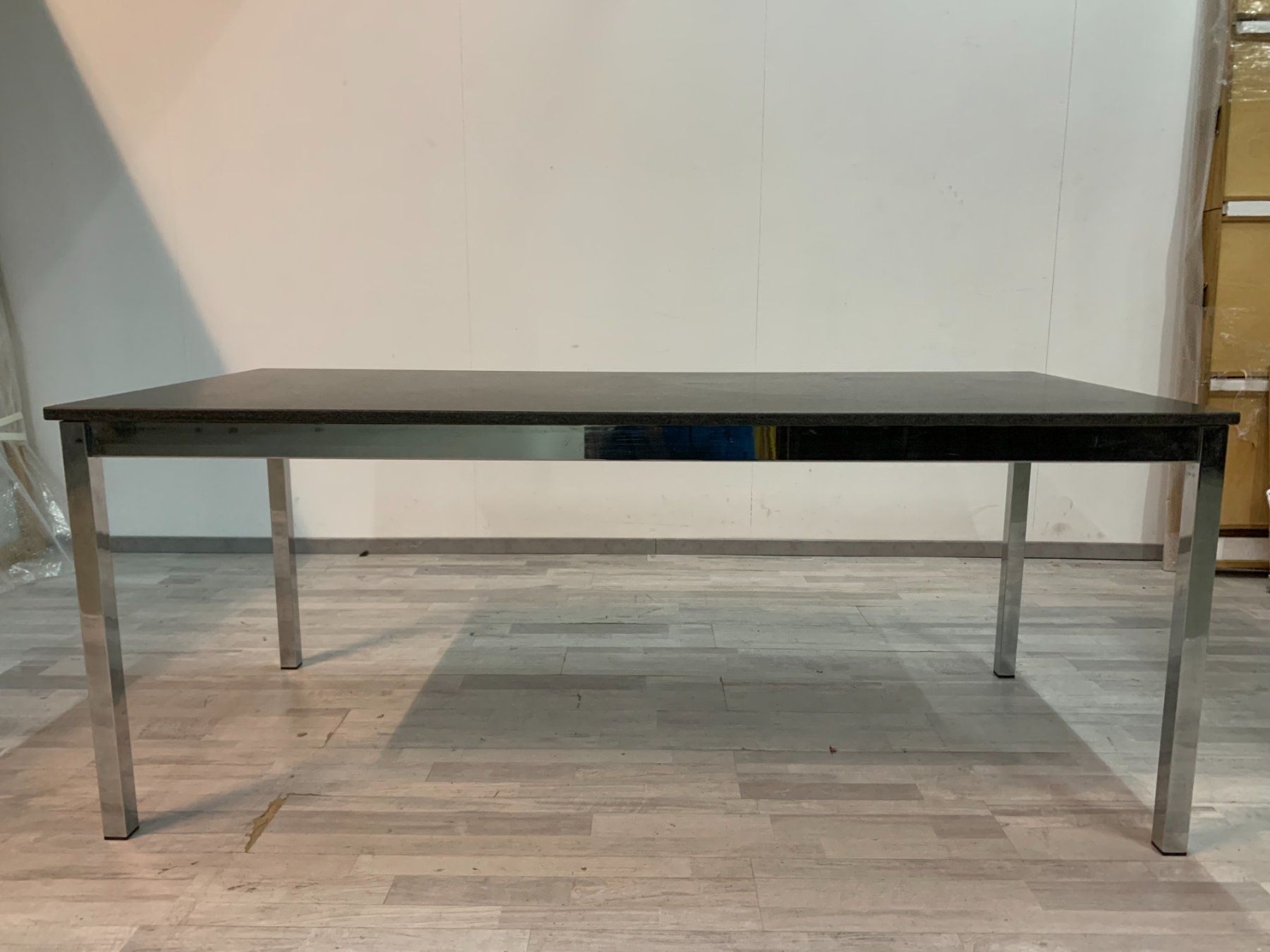 Tavoli: Gartentisch mit Granitplatte / 184.5cm – Usato da Zürich venduto da ZuercherBrockenhaus 1