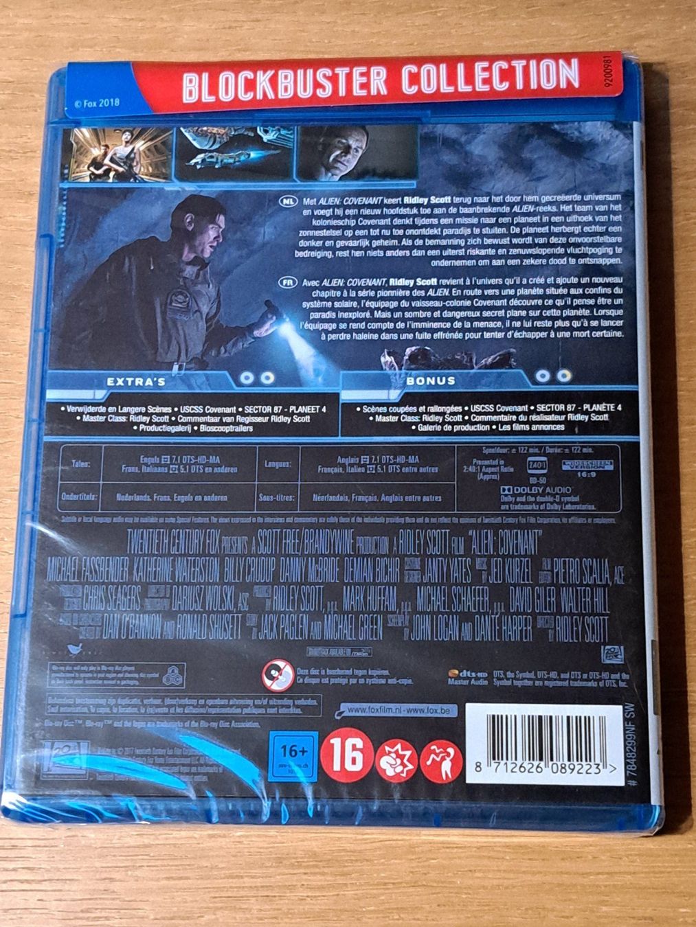 Tutti i DVDs: IMPORT Blu-Ray ALIEN COVENANT, Auch mit deutscher Sprache! – Nuovo e nell'imballaggio originale da Unterseen venduto da Kanica 1