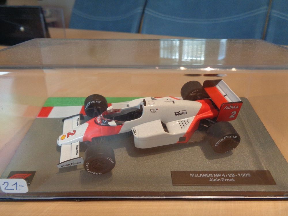 Altaya 1:43 - Formule 1 - McLaren MP4 / 4#12 Ayrton Senna Winnaar San Marino GP F1 1988 (689