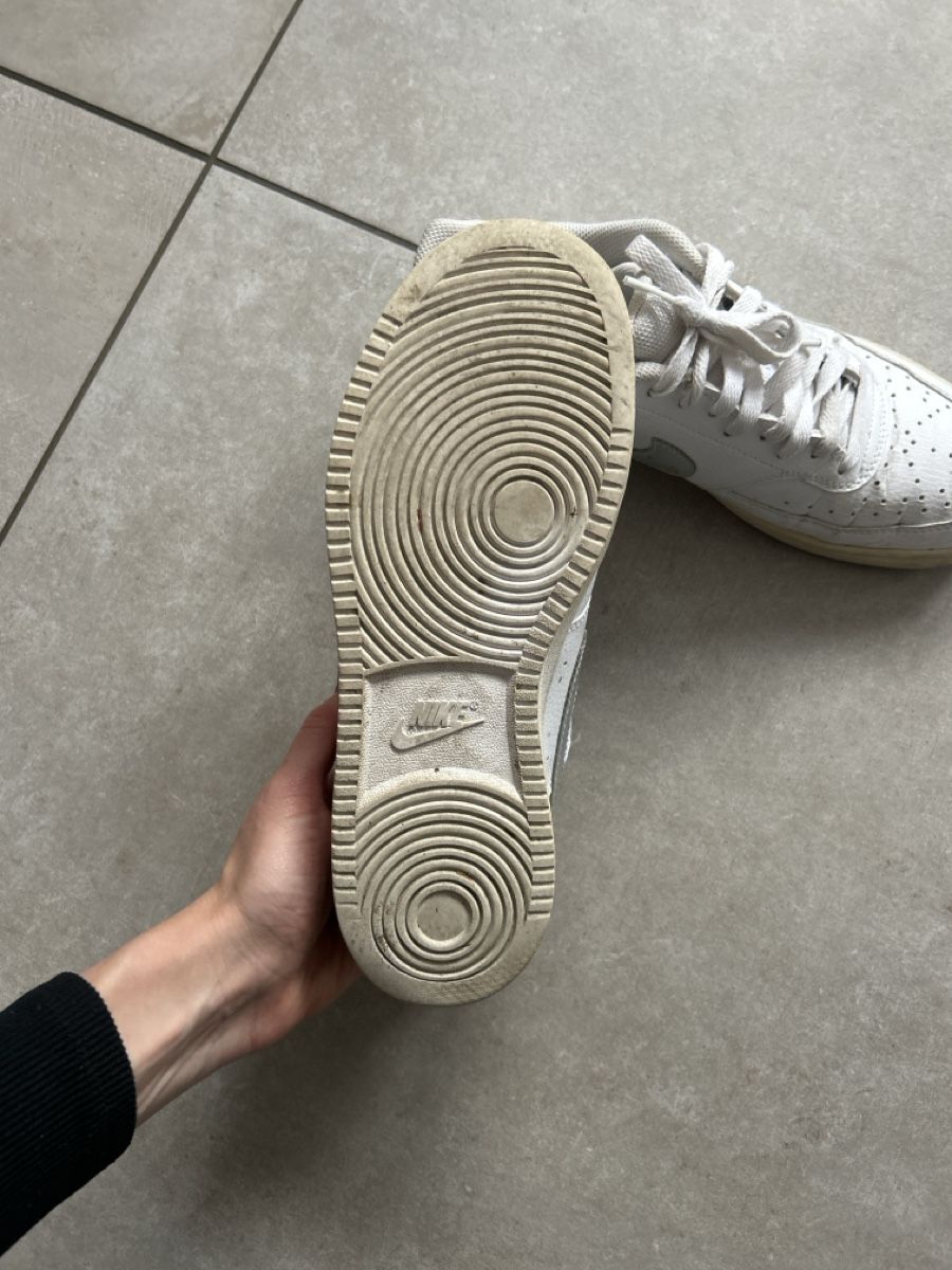 Nike Scarpe da uomo: Baskets Nike Court Vision Low, Taille 41, Blanc/Argent – Usato da Cornol venduto da meg_8ypf 2