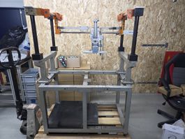 2Achs Linearschienen mit Massivem Metallrahmen