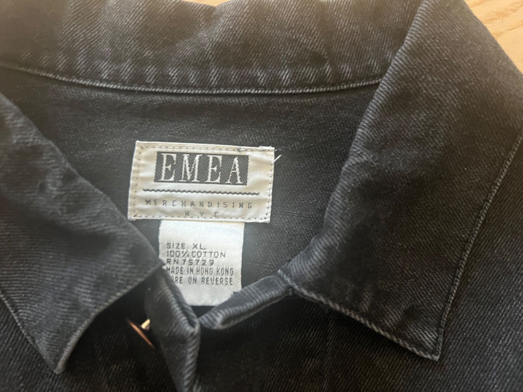 Jacken: Vintage 90’s Eric Clapton Tour Jeans Jacket – Neu (gemäss Beschreibung) aus Glattpark(Opfikon) von  2