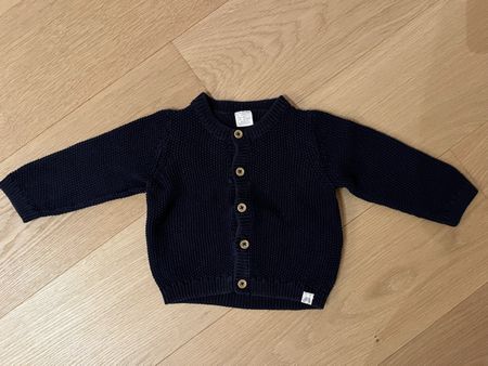 Lindex Baby Cardigan - Navy Blue - Size 12-18 Months