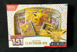 Bundle Pokémon 5 Coffrets : Electhor ex 151 - Motorizard ex