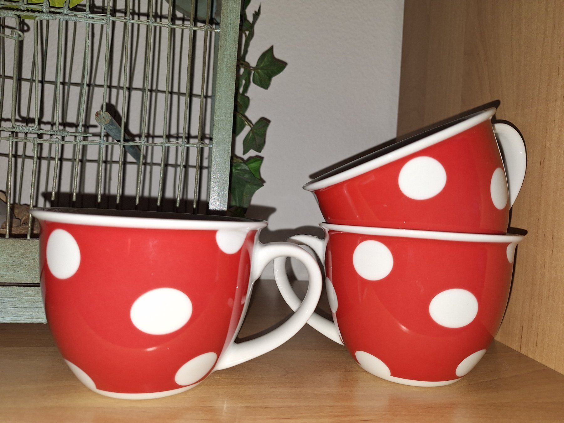 Tazze: SÜSSES 3 SET KAFFEE TASSEN MIT PUNKTEN – Nuovo (secondo la descrizione) da spreitenbach venduto da lumbalplatte 5