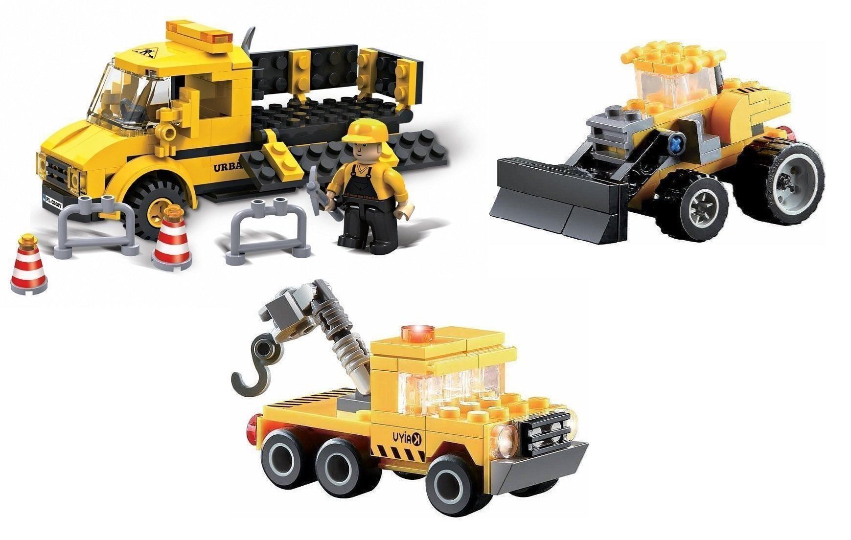 Kit di costruzioni: City - Strassenbau, Bagger, Kranwagen – Nuovo e nell'imballaggio originale da Biel/Bienne venduto da Spiel-Markt