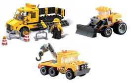 City - Strassenbau, Bagger, Kranwagen