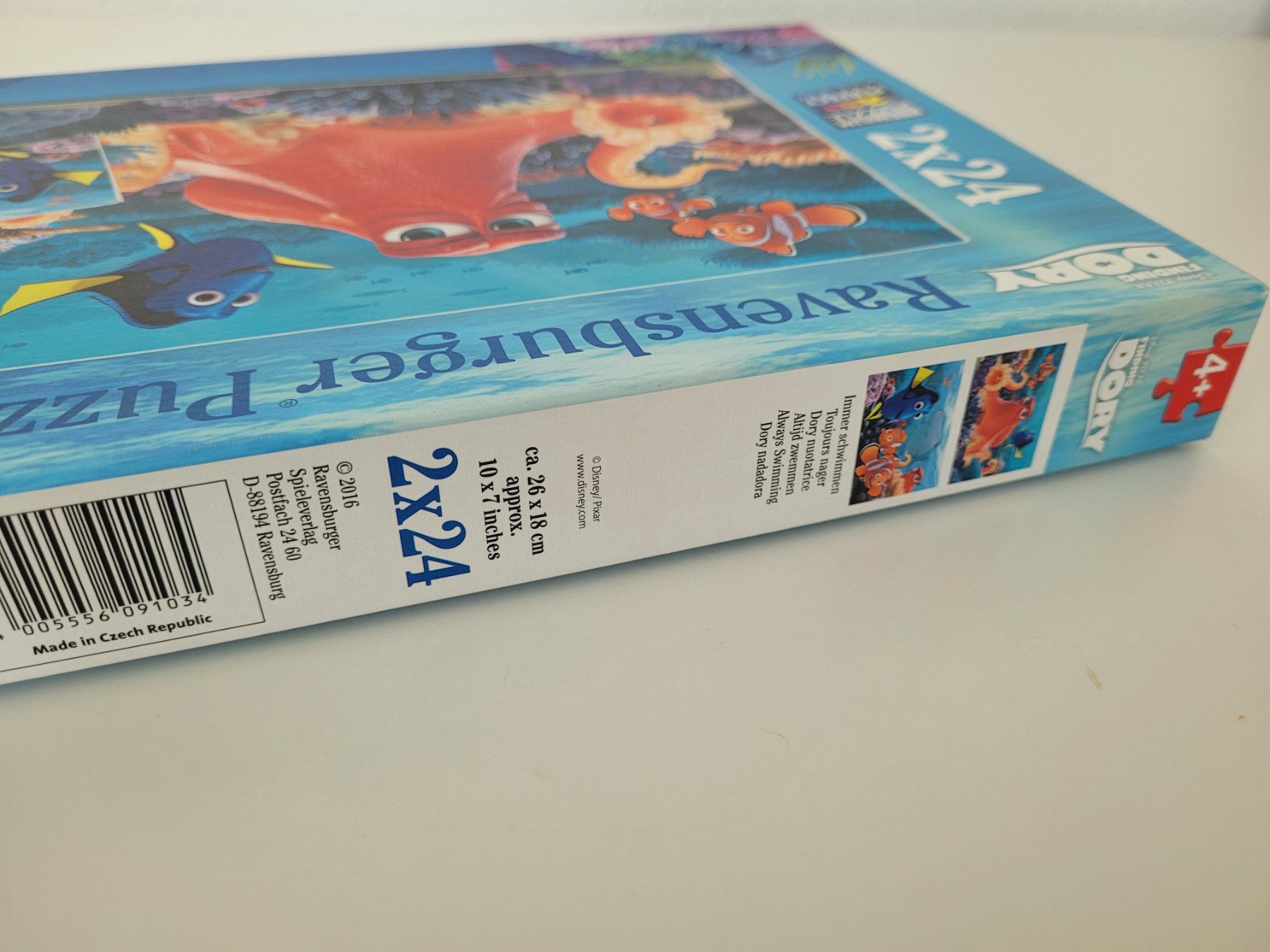 Ravensburger Puzzle: Finding Dori Puzzles 2 x 24 Stk. 4+ – Usato da Aarburg venduto da i_c6r8 1