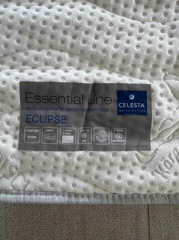 Materassi: Celesta Matratze Essential Line Eclipse 5 Zonen Schaum – Nuovo e nell'imballaggio originale da Veltheim AG venduto da urani07 2