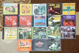 Lot 18 CDs Fifities / Rock 'n' Roll
