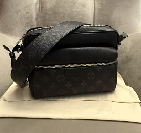 Louis Vuitton Outdoor Messenger Monogram Eclipse Bag