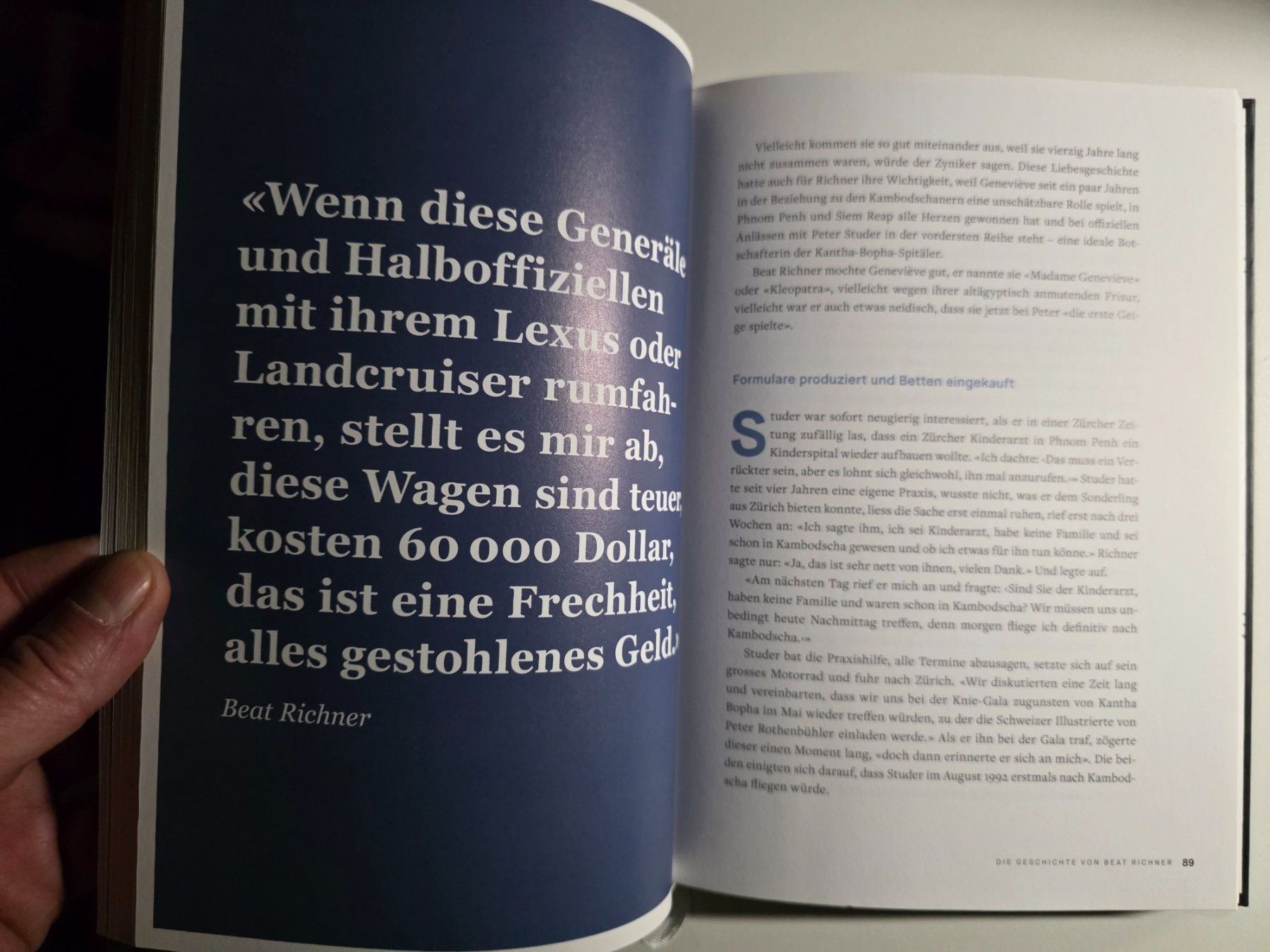 Libri: Dr. Beat Richner von Peter Rothenbühler - 2020 – Usato da Walterswil BE venduto da Lonitti 9