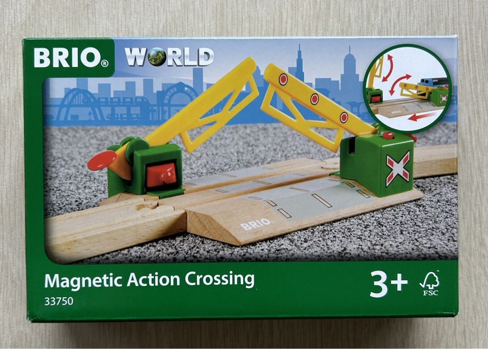 BRIO World - Grange Des Animaux - Accessoire Pour Circuit De Train En Bois Action De Jeu Sans Pile Avec Aimant Jouet Pour Amz B0bcyv