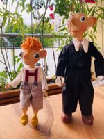 Marionette Hurvinek & Spejbl; zwei Puppen sehr guten Zustand