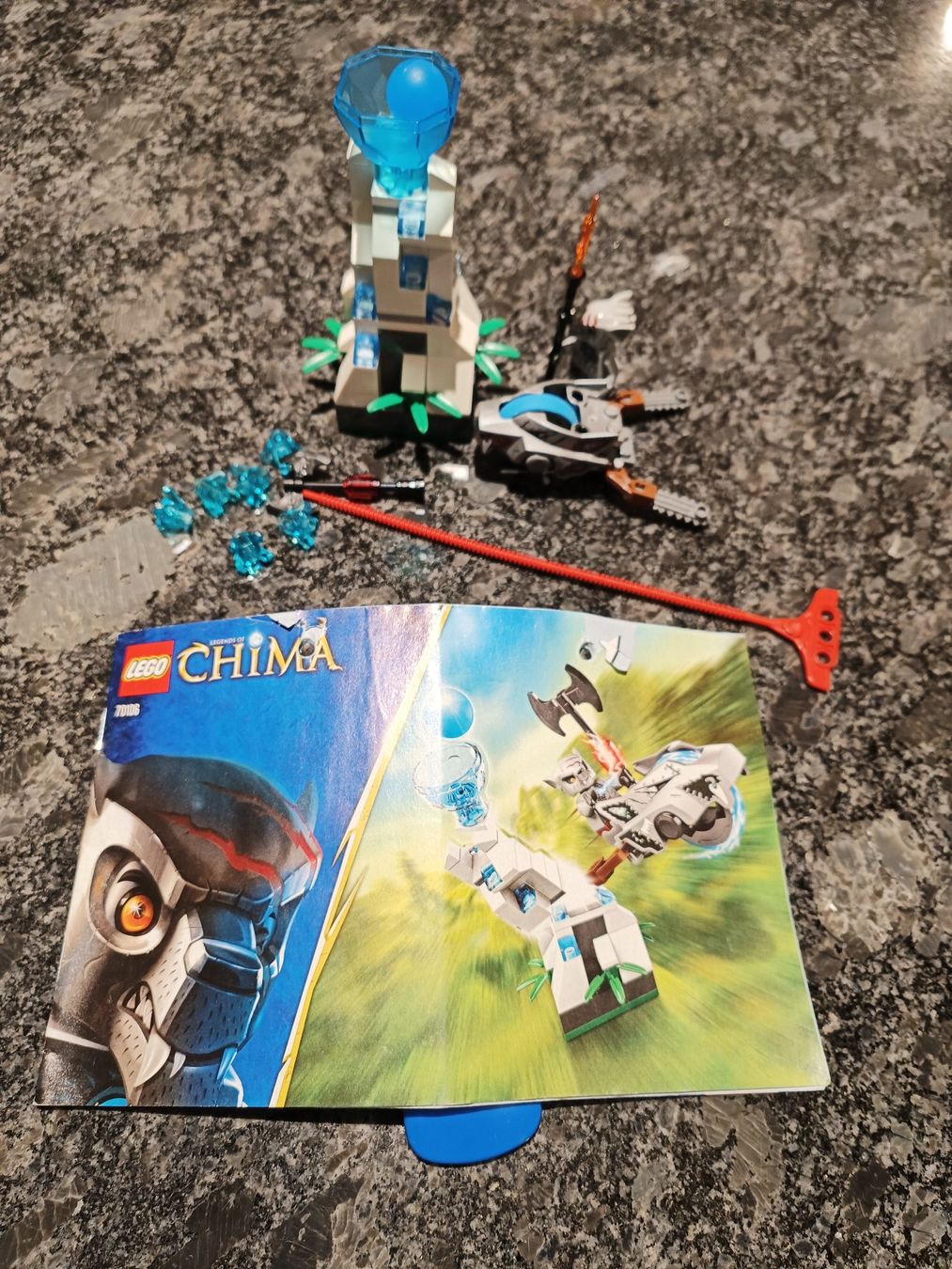 Lego Kit di costruzioni: Lego 70106 Ice Tower – Usato da Bremgarten AG venduto da Davidiusi