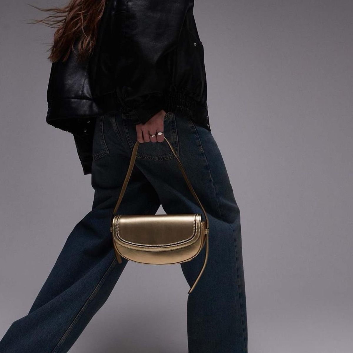Topshop Borse da donna: gold shoulder bag topshop – Nuovo (secondo la descrizione) da Dübendorf venduto da kko_7xld 6
