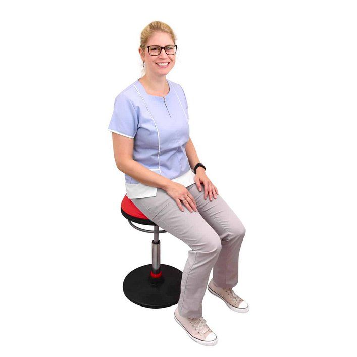 Hocker: Schwinghocker Ergonomische schwingende Sitzfläche – Neu und originalverpackt aus Schaffhausen von Praxis-Nova 3
