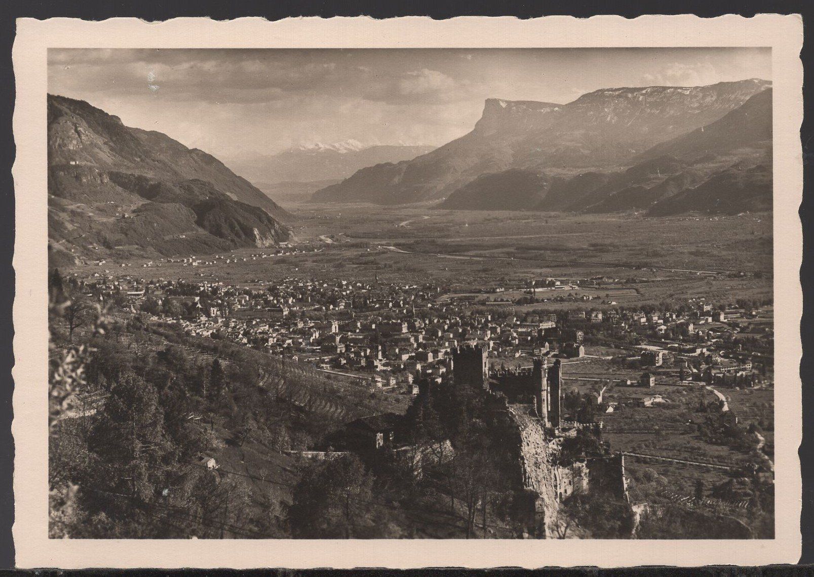 Cartoline postali: Castel  Fontana  presso  Merano – Usato da Aarau venduto da kufi44