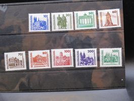 DDR 1990 Bauwerke & Denkmäler **