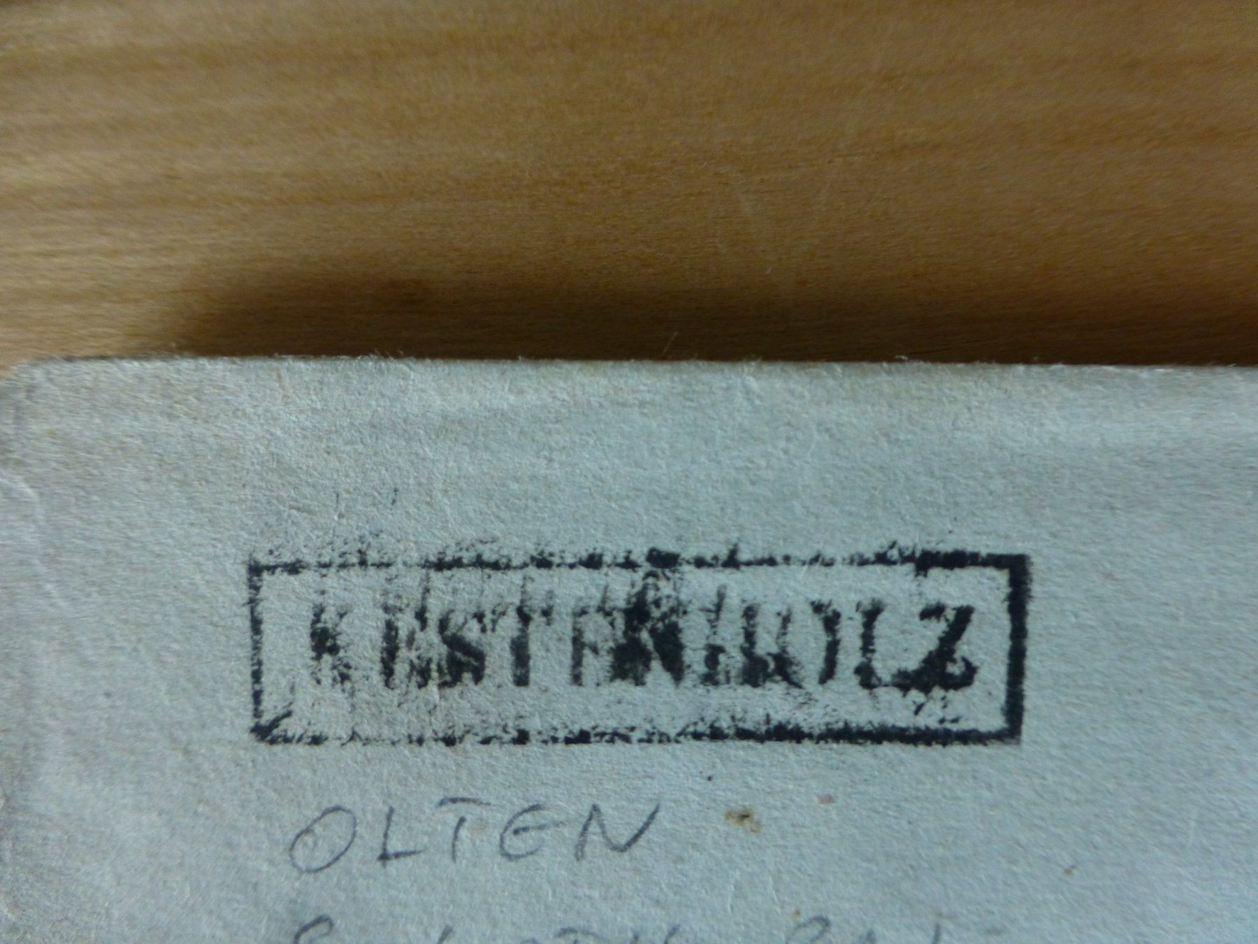 Tous les timbres: Kestenholz, Brief nach Solothurn ?? ca. 1850 – D'occasion à Bettlach par 1saurer 2