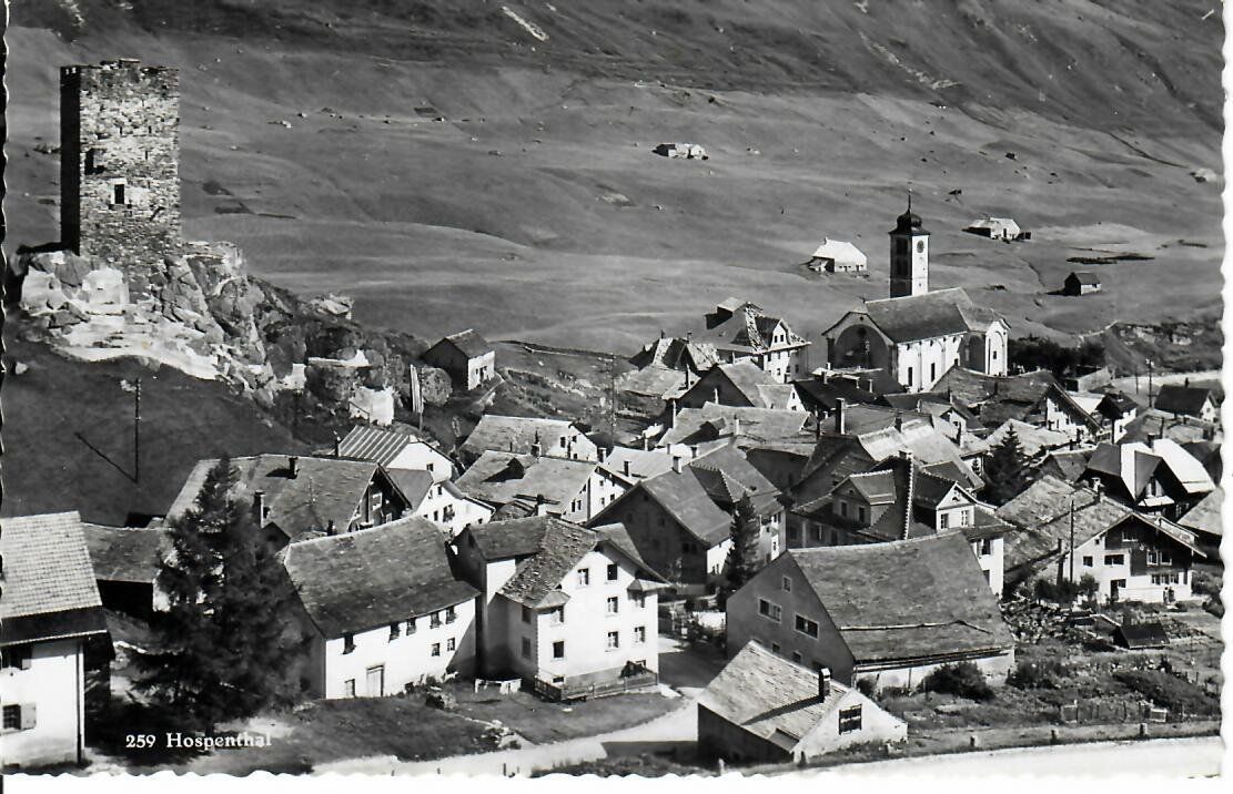 Cartoline postali: Hospenthal – Usato da Hochdorf venduto da Ziegel-16