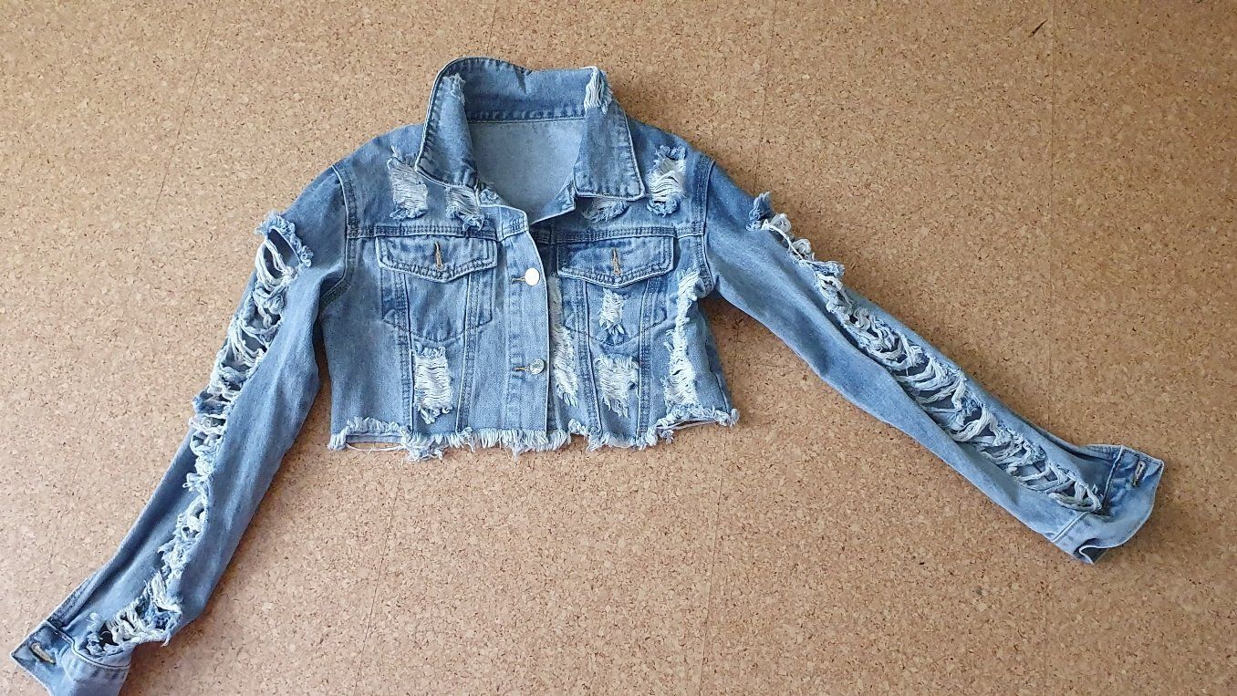 Shein Altro abbigliamento per bambina: Kurze Jeansweste, Gr. XS – Nuovo (secondo la descrizione) da Unterentfelden venduto da LookoutMt
