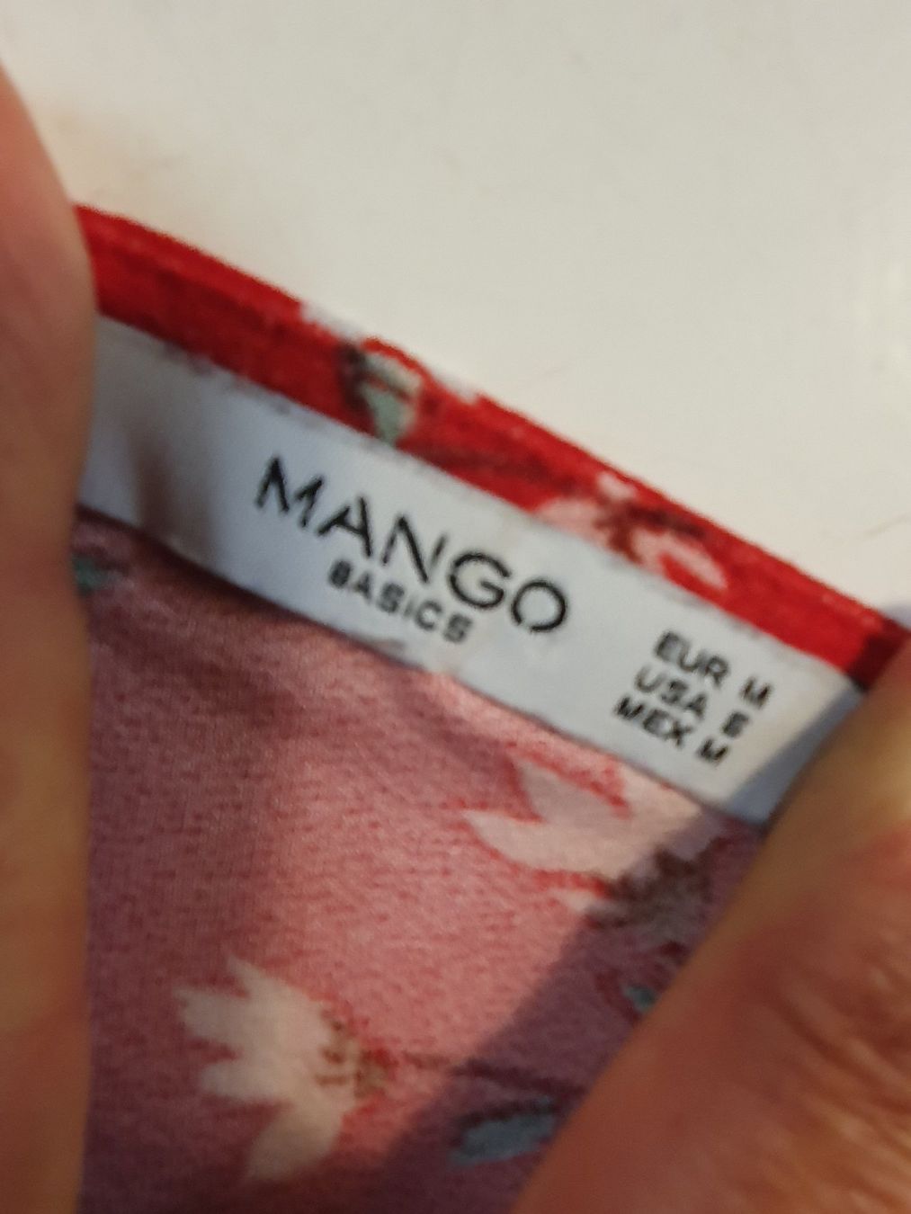 Mango Maglioni & Felpe: Mango Blumenpulli rot grösse M – Usato da Zürich venduto da loosebone 5