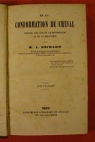 DE LA CONFORMATION DU CHEVAL, um 1860, PFERD