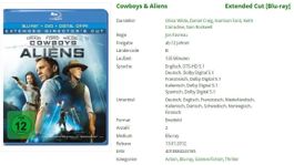 Cowboys & Aliens (Bluray + DVD)