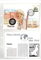 Pakistan_1988_Münzbrief mit Beschreibung