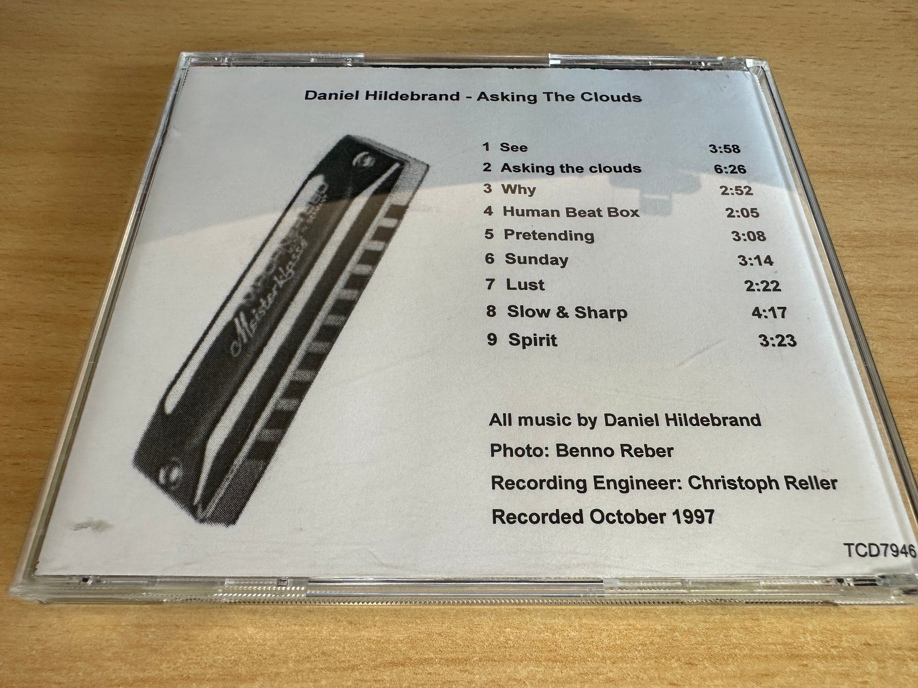 CDs: Daniel Hildebrand – Asking The Clouds – Gebraucht aus Rikon im Tösstal von Alpenmutz 1