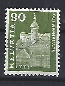 Tutti i francobolli: 1960 - Munot, Schaffhausen – Usato da Schaffhausen venduto da poststamp