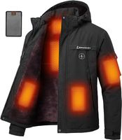 Beheizte Jacke Herren 20000 mAh | 6 Heizzonen USB-C