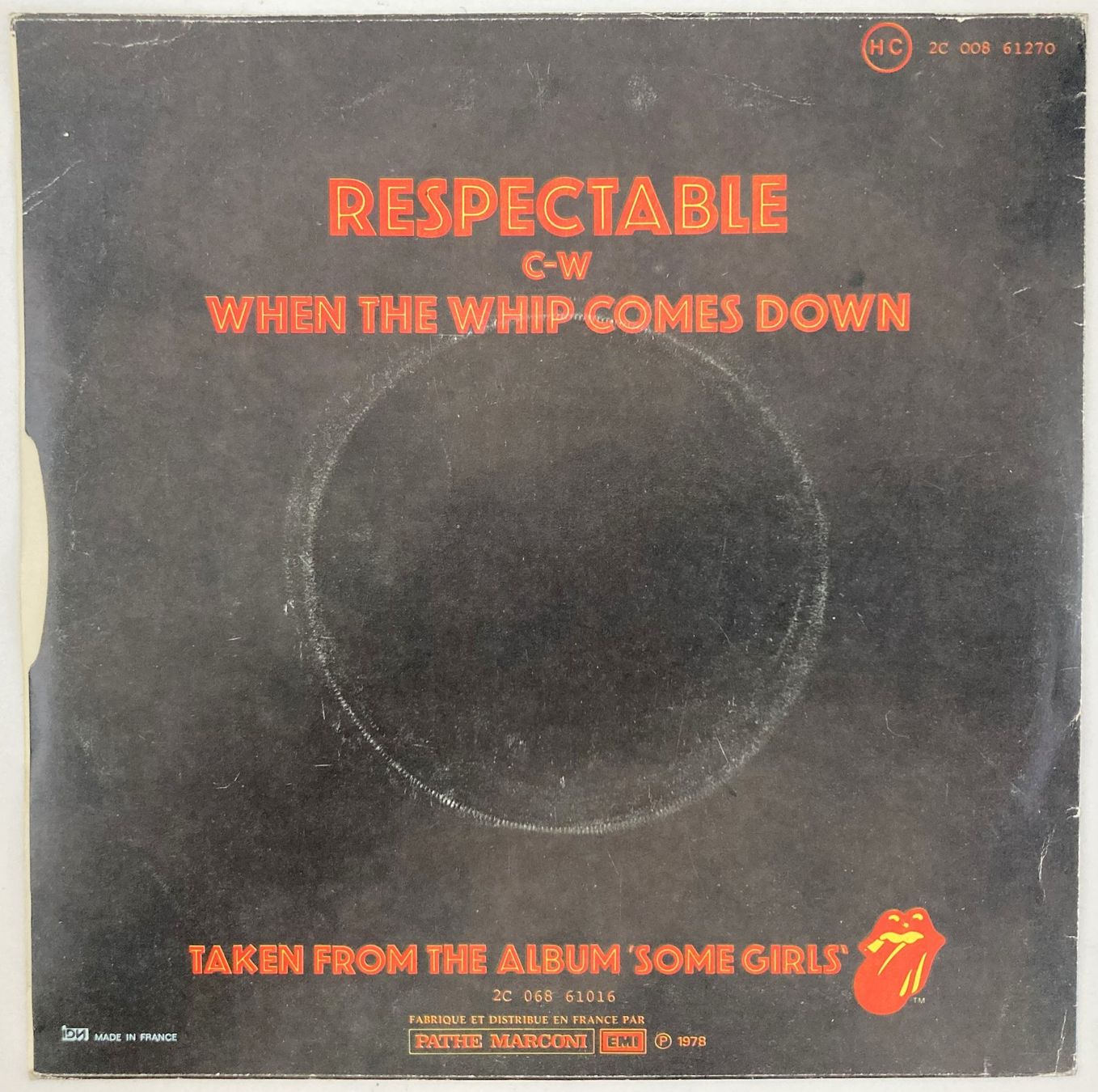 Schallplatten: ROLLING STONES - RESPECTABLE – Gebraucht aus Bottens von hotter-than-hell 1