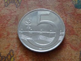 TCHEQUIE  5  Korun  1998  (P)