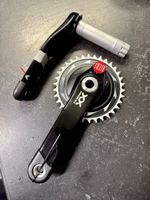 SRAM XXSL Eagle T-Type Kurbelgarnitur mit Quarq Powermeter