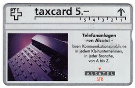 5.- ALCATEL, Olympiade (dt) - seltene Firmen Taxcard