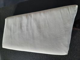Abgeschrägtes Lounge-Rückenkissen (Eckelement) Creme